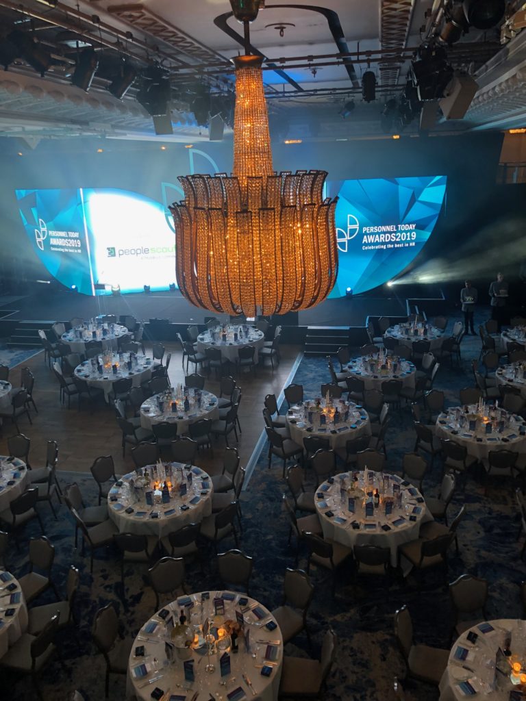 Personnel Today Awards 2019 Tables